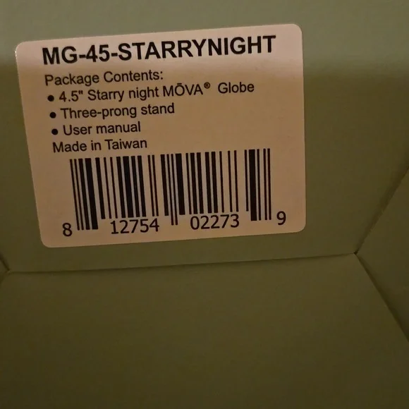 MOVA Starry Night Rotating Globe - Picture 3 of 3